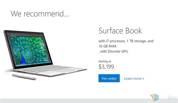 ΢Surface Book 1TB汾۸ع